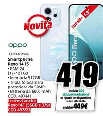 Oppo - Smartphone Reno 14 Fs