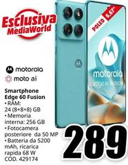 Motorola - Smartphone Edge 60 Fusion