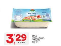 Sole - Mozzarella Panetto
