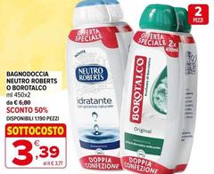 Roberts - Bagnodoccia Neutro  O Borotalco