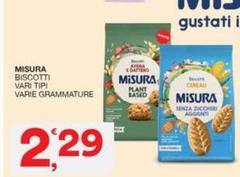 Misura - Biscotti