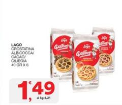 Lago - Crostatina Albicocca