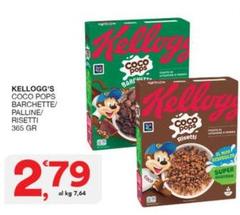 Kelloggs - Coco Pops Barchette/ Palline/ Risetti