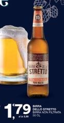 Birra dello stretto - Birra Non Filtrata