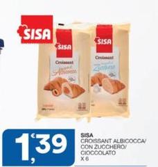 Sisa - Croissant Albicocca/ Con Zucchero/ Cioccolato