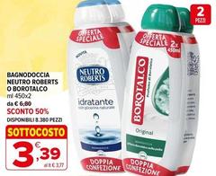 Roberts - Bagnodoccia Neutro  O Borotalco