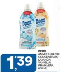 Deox - Ammorbidente Concentrato Lavanda