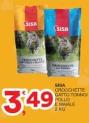Sisa - Crocchette Gatto Tonno/ Pollo E Maiale
