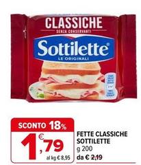 Sottilette - Fette Classiche