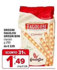 Grissin bon - Grissini Fagolosi