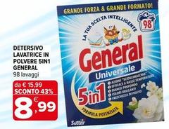 General - Detersivo Lavatrice In Polvere 5in 1
