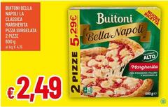 Buitoni - Bella Napoli La Classica Margherita Pizza Surgelata