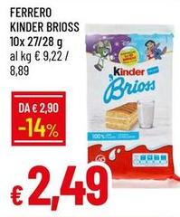Ferrero - Kinder Brioss