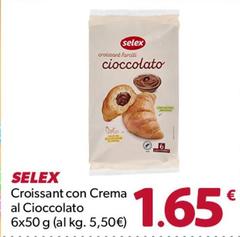 Selex - Croissant Con Crema Al Cioccolato