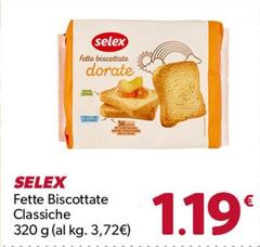 Selex - Fette Biscottate Classiche
