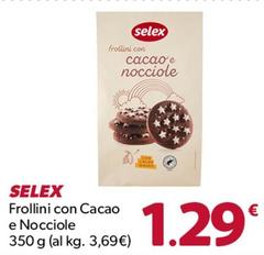 Selex - Frollini Con Cacao E Nocciole