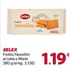 Selex - Frollini Novellini Al Latte E Miele