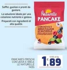 Le Naturelle - Pancakes Freschi Con Uova E Miele