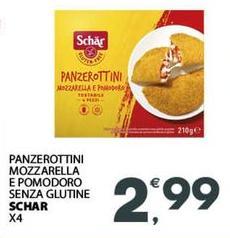 Schar - Panzerottini Mozzarella E Pomodoro Senza Glutine