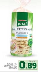 Bio - Gallette Di Mais Vital