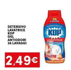 Kop - Detersivo Lavatrice Gel Antiodori 36 Lavaggi