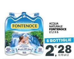 Fontenoce - Acqua Naturale