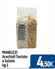 Manuzzi - Arachidi Tostate E Salate