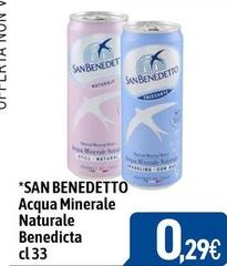 San Benedetto - Acqua Minerale Naturale Benedicta