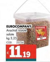 Eurocompany - Arachidi Tostate Salate