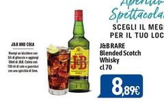 J&b - Blended Scotch Whisky