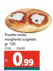 Pizzetta Tonda Margherita Surgelata