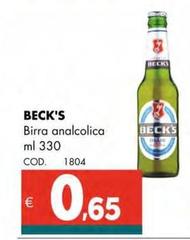 Becks - Birra Analcolica