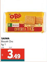 Saiwa - Biscotti Oro