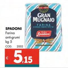 Molino spadoni - Farina Anti-grumi