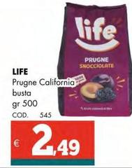 Life - Prugne California Busta