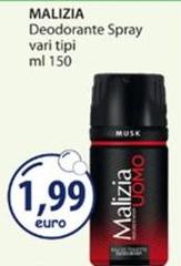 Malizia - Deodorante Spray