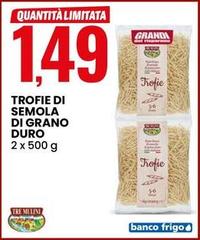 Tre Mulini - Trofie Di Semola Di Grano Duro