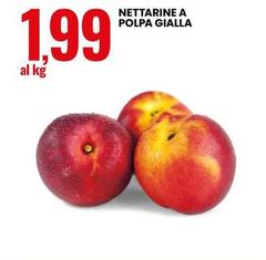 Nettarine A Polpa Gialla