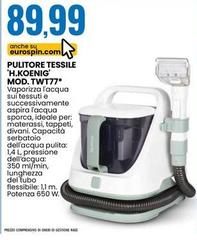 H.Koenig Pulitore Tessile Mod. TWT77