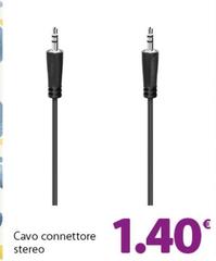 Cavo Connectore Stereo