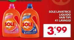 Sole - Lavatrice Liquido
