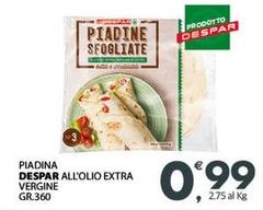 Despar - Piadina All'Olio Extra Vergine