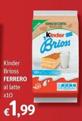 Ferrero - Kinder Brioss Al Latte