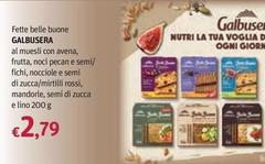 Galbusera - Fette Belle Buone Al Muesli Con Avena, Frutta, Noci Pecan E Semi