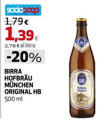 HB - Birra Hombre Murinchen Original