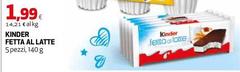 Kinder - Fetta Al Latte