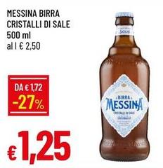 Messina - Birra Cristalli Di Sale