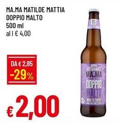 Ma.ma - Matilde Mattia Doppio Malto