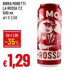 Moretti - Birra La Rossa 7.2