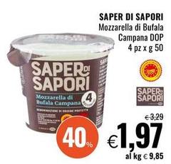 Saper di sapori - Mozzarella Di Bufala Campana DOP